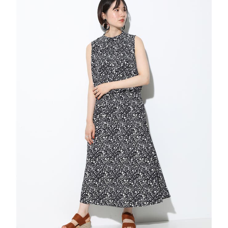 フラワープリントノースリーブドロストワンピース 品番 Visw Vis ビス のレディースファッション通販 Shoplist ショップリスト フラワープリントノースリーブドロストワンピース 品番 Visw Vis ビス のレディースファッション通販 Shoplist ショップリスト