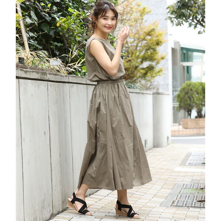 コットンボイルノースリーブワンピース 品番 Visw Vis ビス のレディースファッション通販 Shoplist ショップリスト
