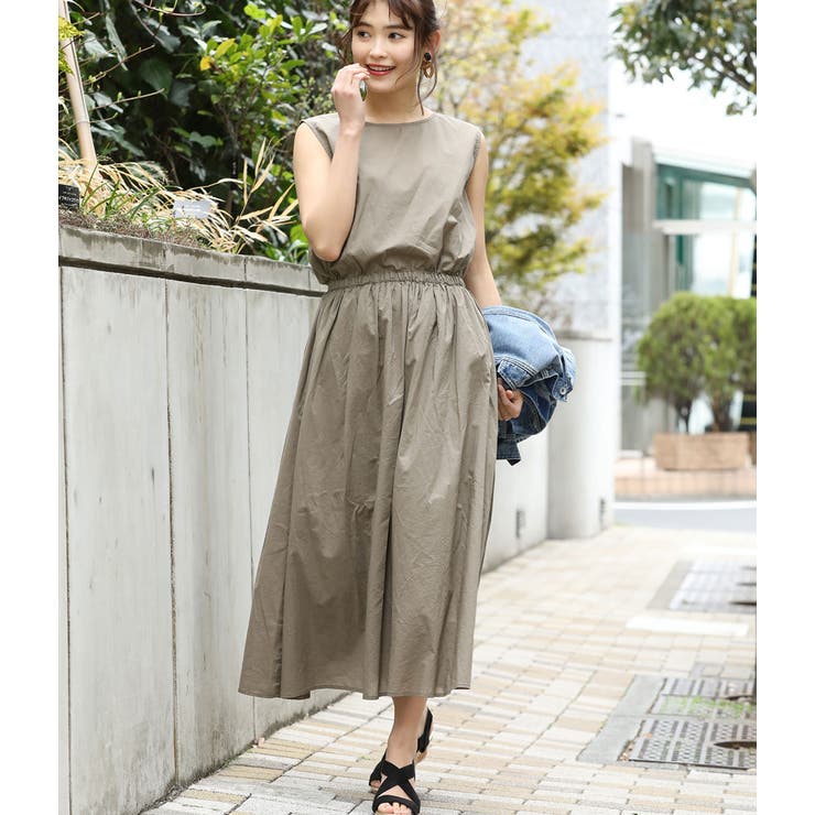 コットンボイルノースリーブワンピース 品番 Visw Vis ビス のレディースファッション通販 Shoplist ショップリスト