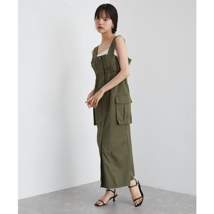 ミリタリービッグポケットジャンパースカート | VIS  | 詳細画像1 