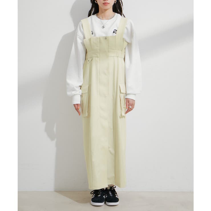 ミリタリービッグポケットジャンパースカート | VIS  | 詳細画像14 