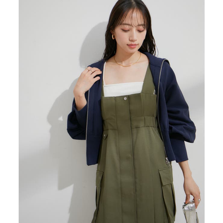 ミリタリービッグポケットジャンパースカート | VIS  | 詳細画像6 