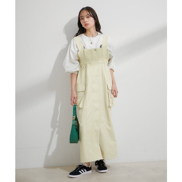 ミリタリービッグポケットジャンパースカート | VIS  | 詳細画像8 