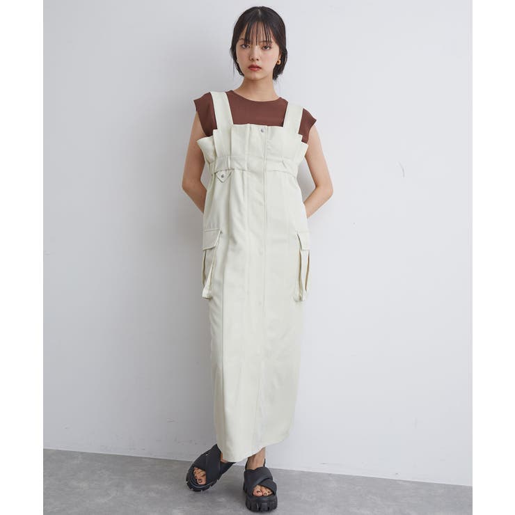 キナリ(16) | ミリタリービッグポケットジャンパースカート | VIS 