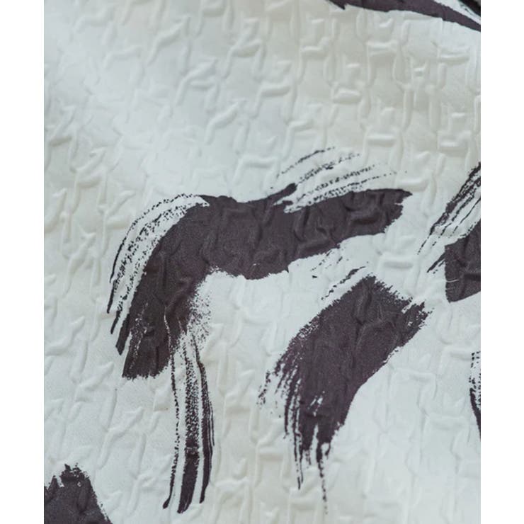 【洗える】アート柄キャミワンピース | VIS  | 詳細画像28 