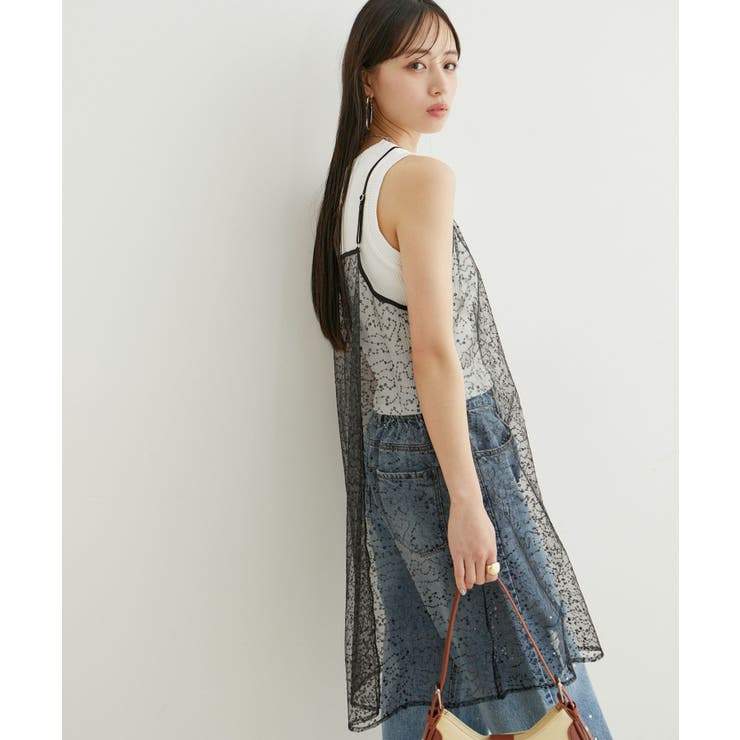 スパンコールキャミワンピース | VIS  | 詳細画像22 