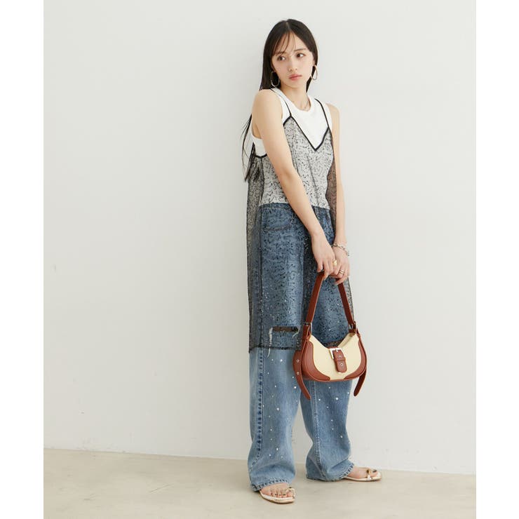 スパンコールキャミワンピース | VIS  | 詳細画像23 