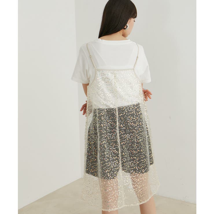 スパンコールキャミワンピース | VIS  | 詳細画像28 