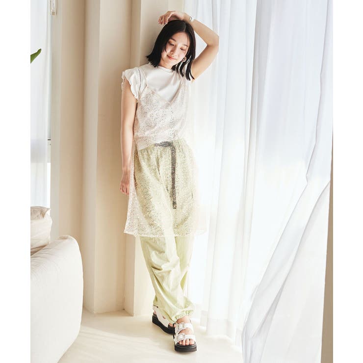 スパンコールキャミワンピース | VIS  | 詳細画像5 