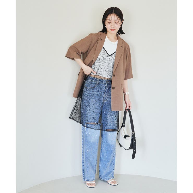 スパンコールキャミワンピース | VIS  | 詳細画像8 