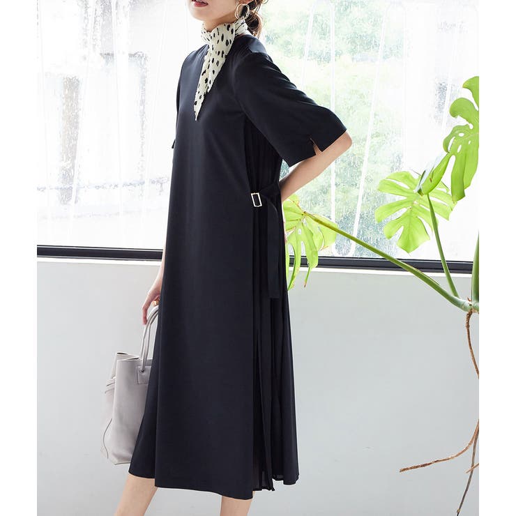 Easy Care アシンメトリーベルテッドワンピース 品番 Visw Vis ビス のレディースファッション通販 Shoplist ショップリスト