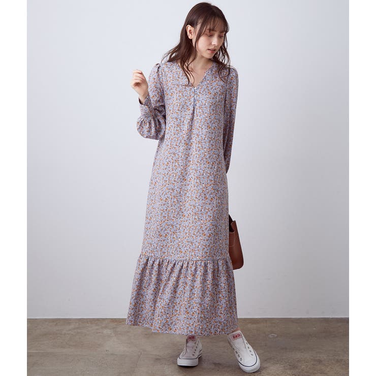 ボリュームスリーブティアードワンピース 品番 Visw Vis ビス のレディースファッション通販 Shoplist ショップリスト