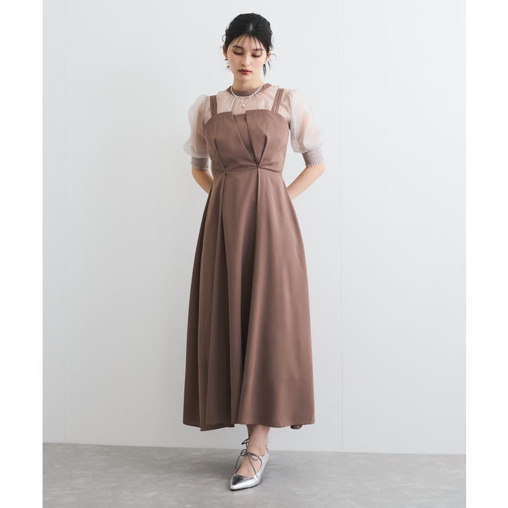 【VIS DRESS】【3WAY】シアートップスセットキャミドレス | VIS  | 詳細画像2 