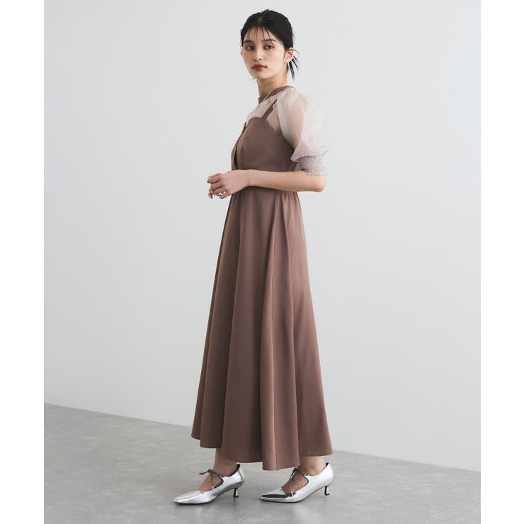 【VIS DRESS】【3WAY】シアートップスセットキャミドレス | VIS  | 詳細画像3 