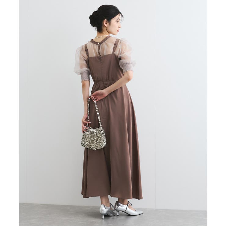 【VIS DRESS】【3WAY】シアートップスセットキャミドレス | VIS  | 詳細画像4 