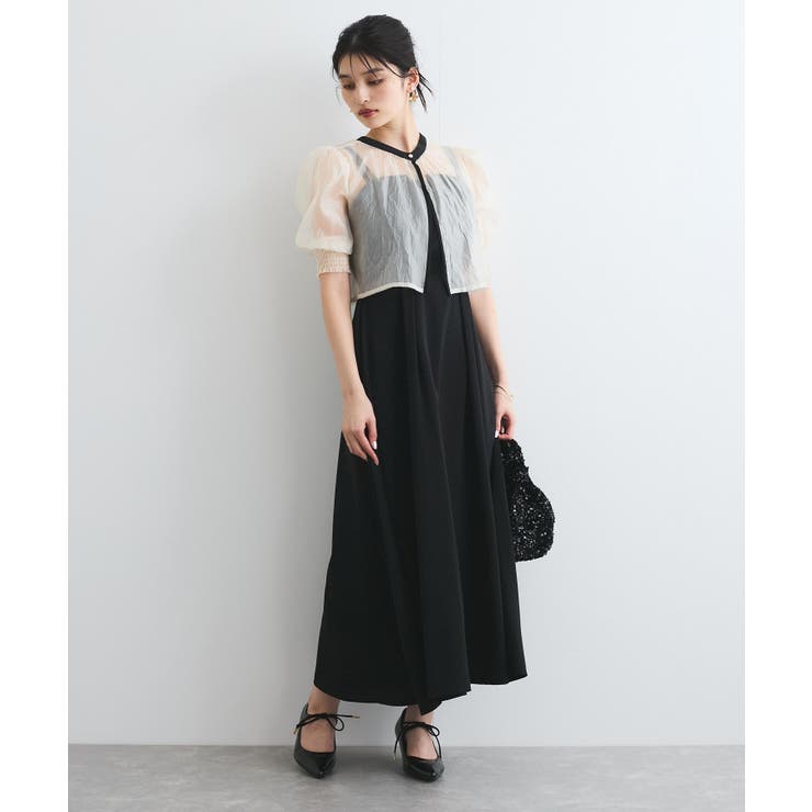 【VIS DRESS】【3WAY】シアートップスセットキャミドレス | VIS  | 詳細画像7 