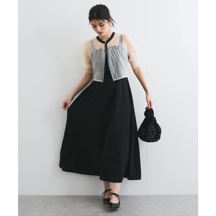 【VIS DRESS】【3WAY】シアートップスセットキャミドレス | VIS  | 詳細画像8 