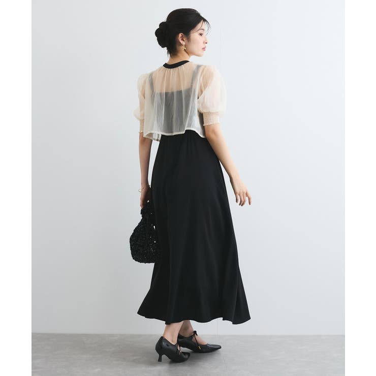 【VIS DRESS】【3WAY】シアートップスセットキャミドレス | VIS  | 詳細画像9 