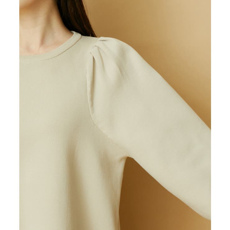 パフスリーブ切り替えミニフレアワンピース | VIS  | 詳細画像13 