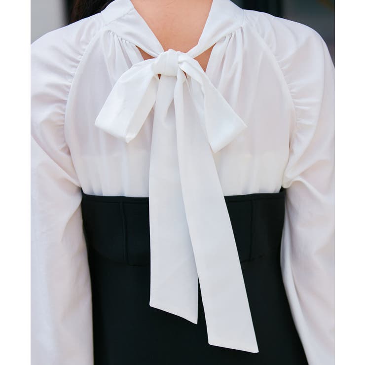 【VIS DRESS】バックリボンドッキングマーメイドワンピース | VIS  | 詳細画像19 