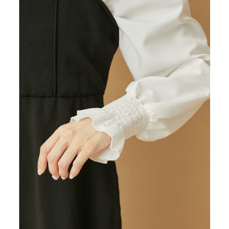 【VIS DRESS】バックリボンドッキングマーメイドワンピース | VIS  | 詳細画像30 