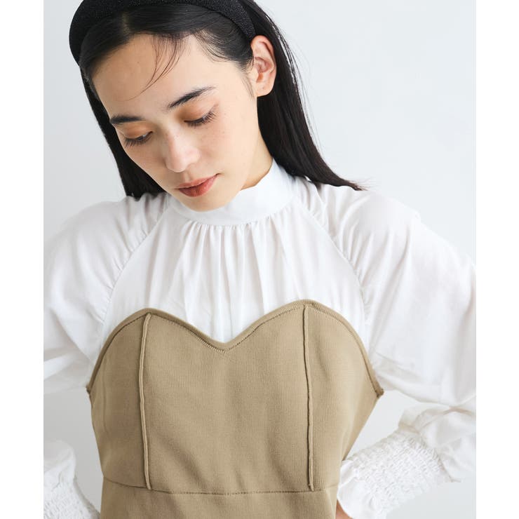 【VIS DRESS】バックリボンドッキングマーメイドワンピース | VIS  | 詳細画像5 