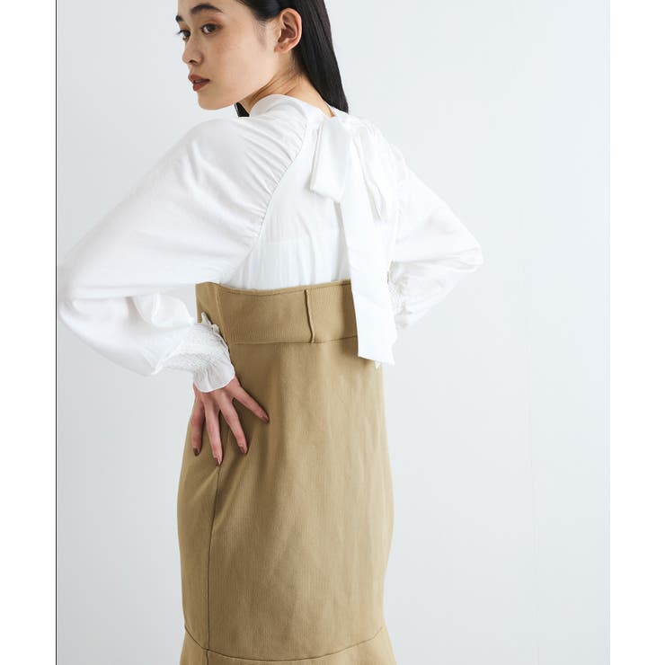 【VIS DRESS】バックリボンドッキングマーメイドワンピース | VIS  | 詳細画像6 