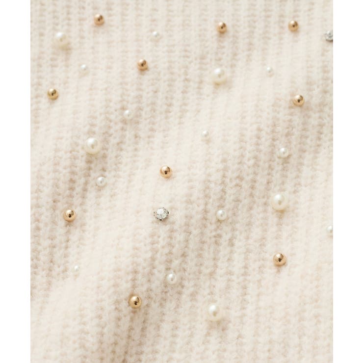 ビジュー付きニットワンピース | VIS  | 詳細画像23 