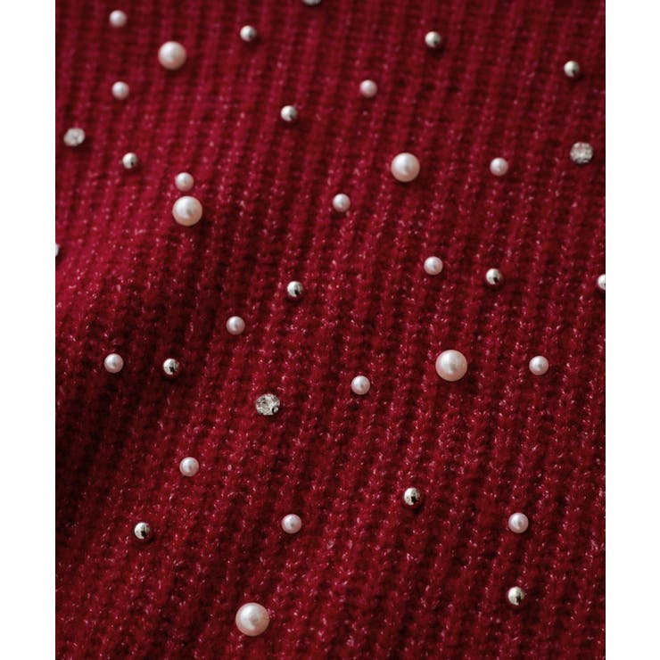 ビジュー付きニットワンピース | VIS  | 詳細画像25 