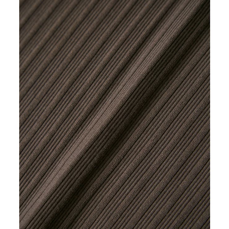 ポロ衿ランダムリブワンピース | VIS  | 詳細画像19 