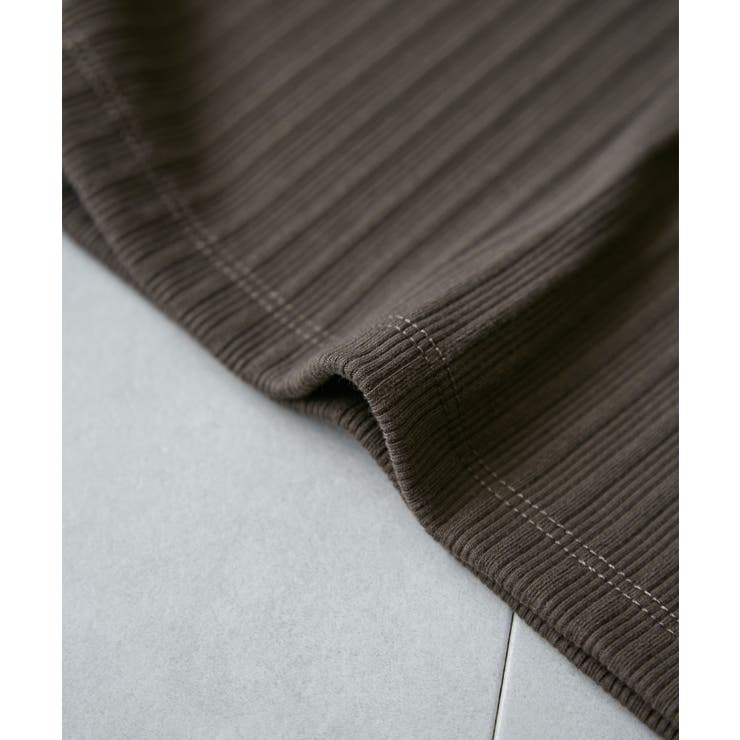 ポロ衿ランダムリブワンピース | VIS  | 詳細画像22 