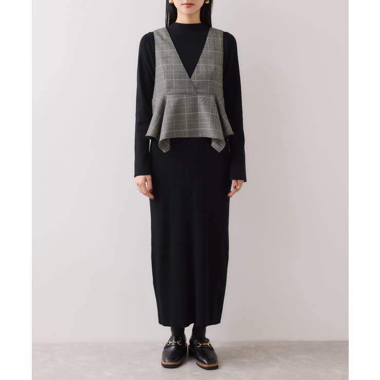 ビスチェセットニットワンピース | VIS  | 詳細画像18 