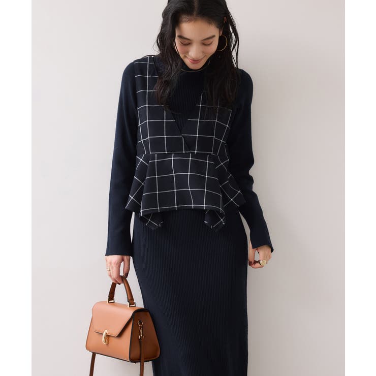 ビスチェセットニットワンピース | VIS  | 詳細画像3 