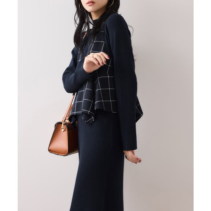 ビスチェセットニットワンピース | VIS  | 詳細画像4 