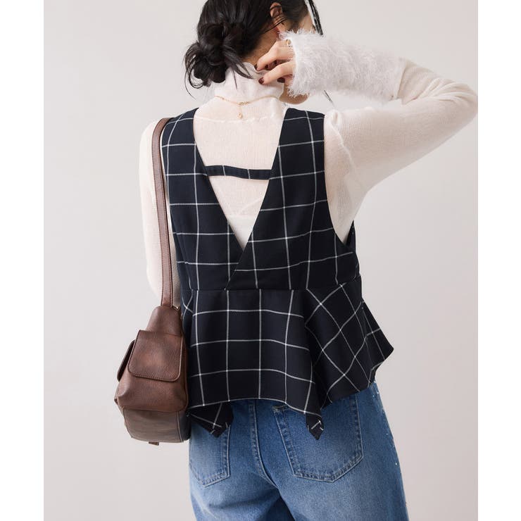 ビスチェセットニットワンピース | VIS  | 詳細画像9 