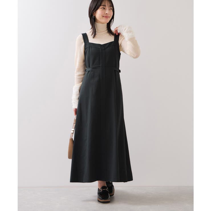 スミクロ(05) | ウエストベルトジャンパースカート | VIS 