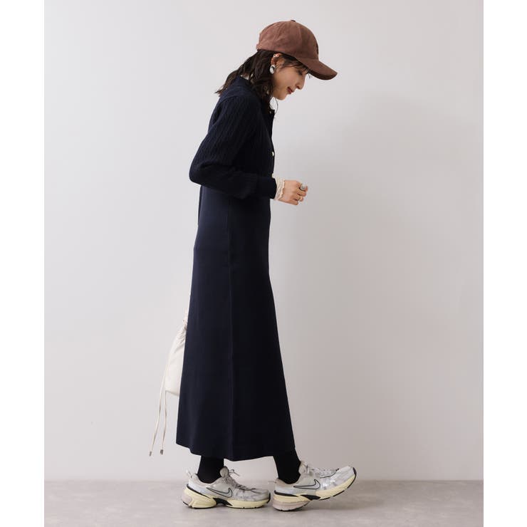 ポロケーブルモチモチニットワンピース | VIS  | 詳細画像9 