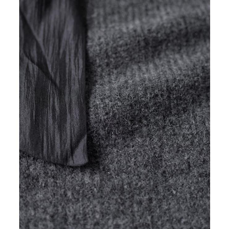 肩リボンミニ丈ニットワンピース/2WAY | VIS  | 詳細画像32 