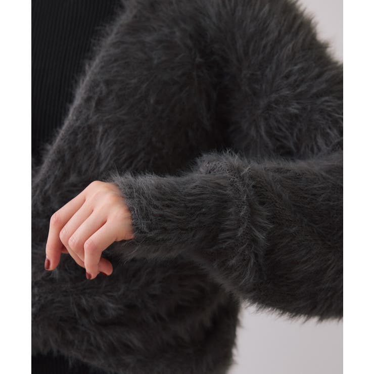 ねじりショートトップス付きロングニットワンピース/イージーケア | VIS  | 詳細画像39 