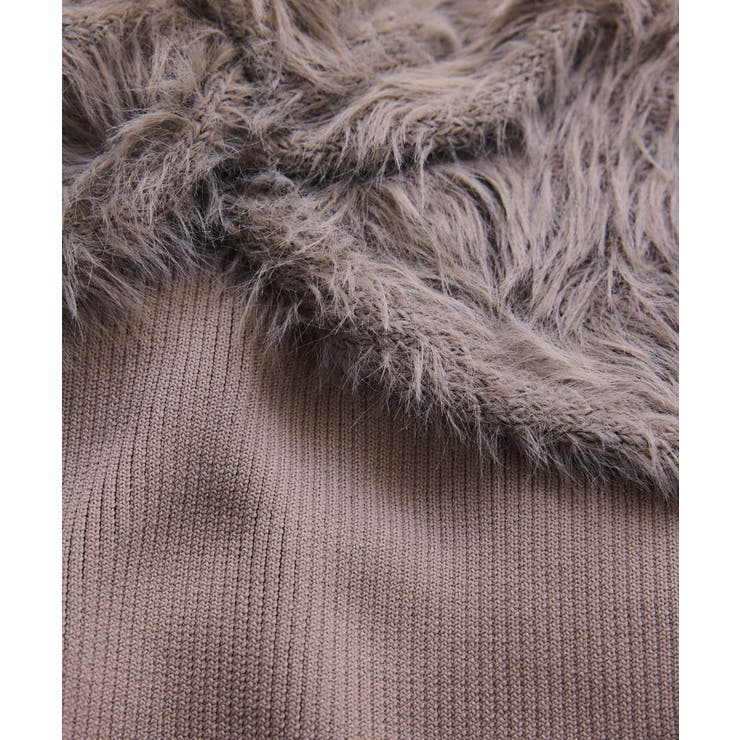 ねじりショートトップス付きロングニットワンピース/イージーケア | VIS  | 詳細画像41 