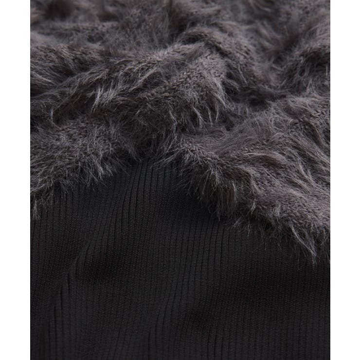 ねじりショートトップス付きロングニットワンピース/イージーケア | VIS  | 詳細画像43 