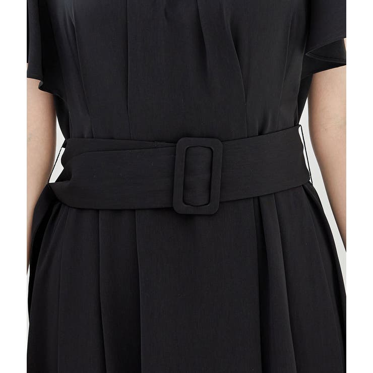 【WEB限定】【結婚式にも】ウエストタックフレアワンピース | VIS  | 詳細画像9 