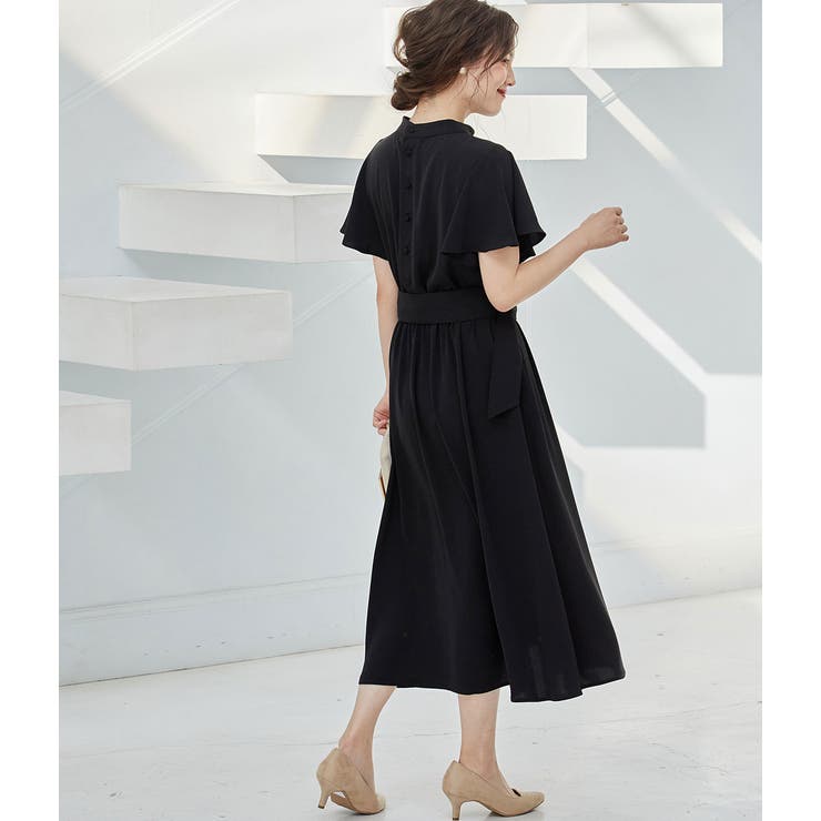 Web限定 結婚式にも ウエストタックフレアワンピース 品番 Visw Vis ビス のレディースファッション通販 Shoplist ショップリスト