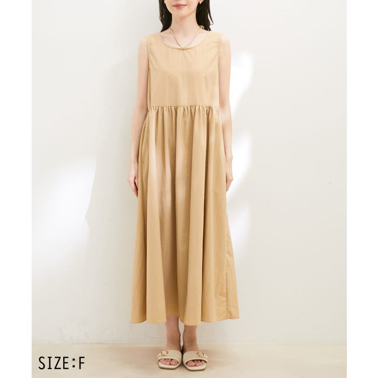 【選べる着丈・マルチWAY】ニットベスト付きワンピース【洗える】 | VIS  | 詳細画像10 