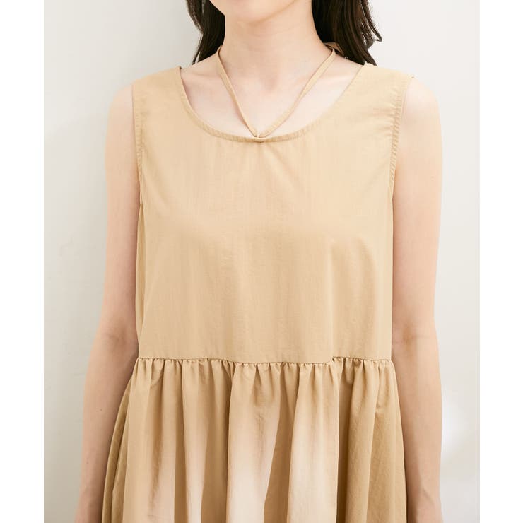 【選べる着丈・マルチWAY】ニットベスト付きワンピース【洗える】 | VIS  | 詳細画像13 