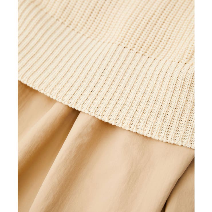 【選べる着丈・マルチWAY】ニットベスト付きワンピース【洗える】 | VIS  | 詳細画像25 