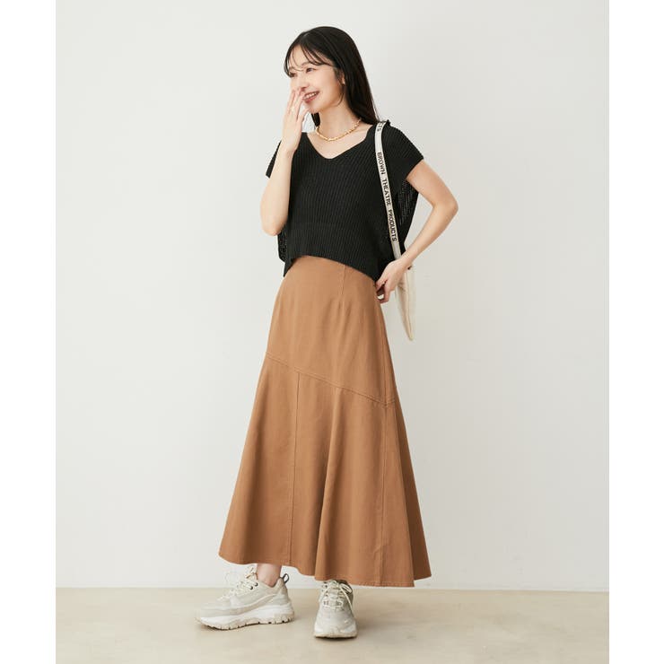 【選べる着丈・マルチWAY】ニットベスト付きワンピース【洗える】 | VIS  | 詳細画像30 