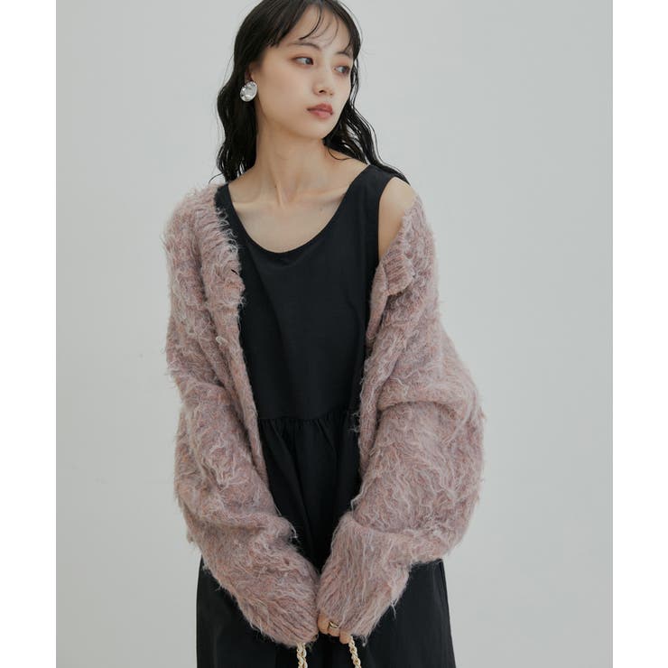 【選べる着丈・マルチWAY】ニットベスト付きワンピース【洗える】 | VIS  | 詳細画像8 