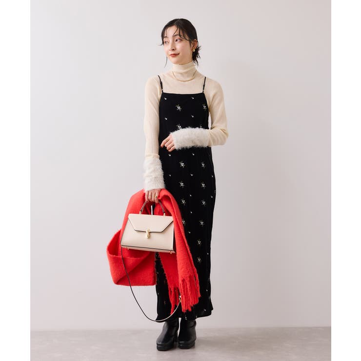 刺繍アソートベロアキャミワンピース/2WAY | VIS  | 詳細画像20 