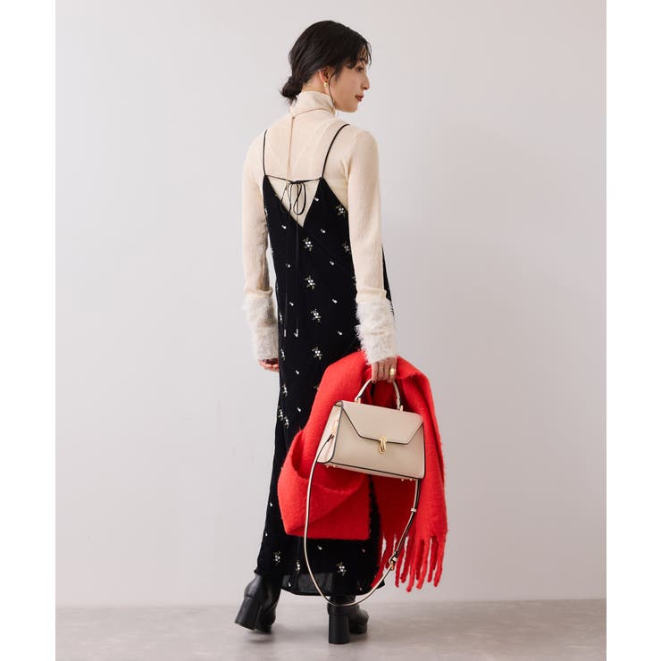 刺繍アソートベロアキャミワンピース/2WAY | VIS  | 詳細画像21 